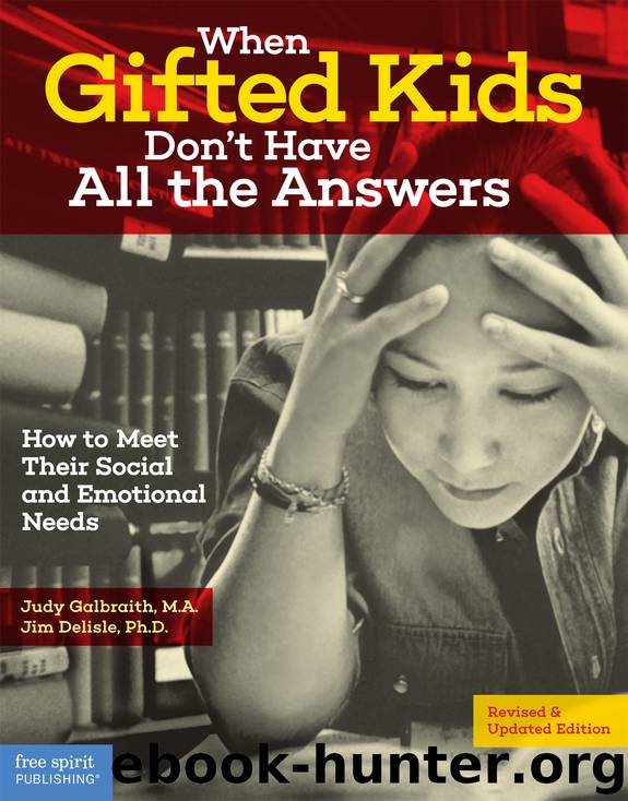 When Gifted Kids Don't Have All the Answers by Jim Delisle Ph.D