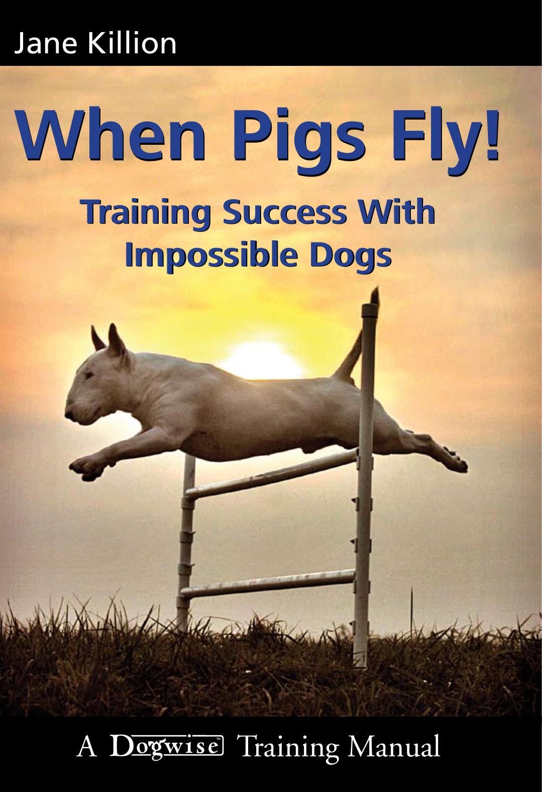 When Pigs Fly by Jane Killion