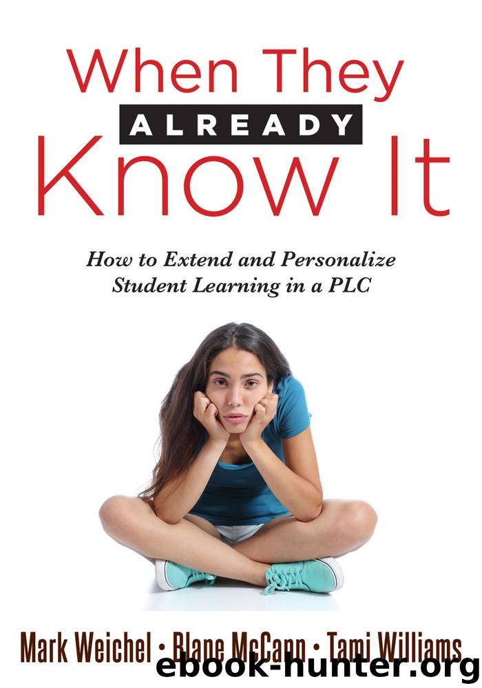 When They Already Know It by Mark Welchel
