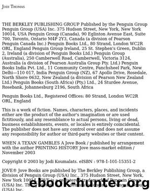 When a Texan Gambles by Jodi Thomas