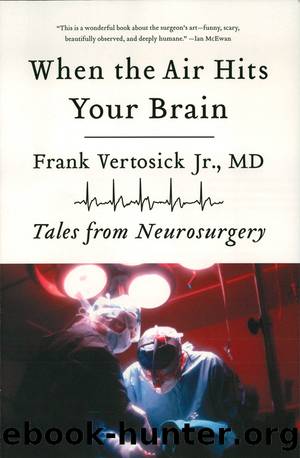 When the Air Hits Your Brain by Frank Vertosick Jr