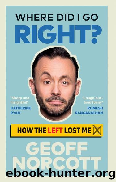 Where Did I Go Right?: How the Left Lost Me by Geoff Norcott