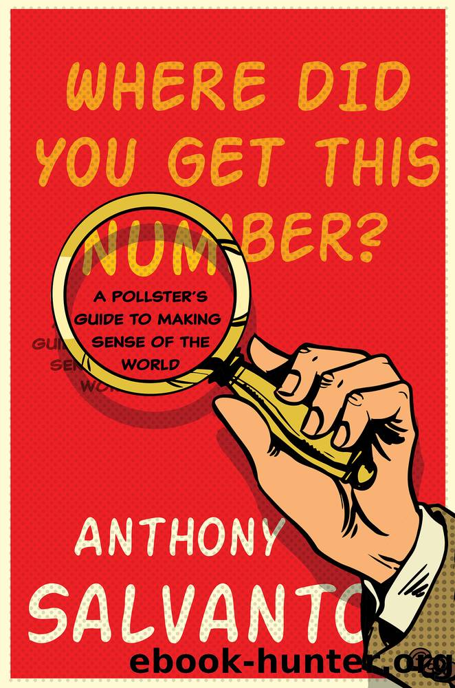 Where Did You Get This Number?: A Pollster's Guide to Making Sense of the World by Anthony Salvanto