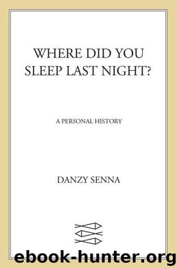 Where Did You Sleep Last Night? by Danzy Senna