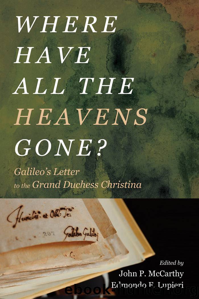 Where Have All the Heavens Gone? by McCarthy John P. Lupieri Edmondo F