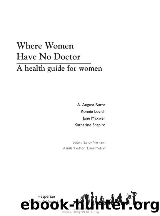 Where Women Have No Doctor A Health Guide for Women PDF by Unknown