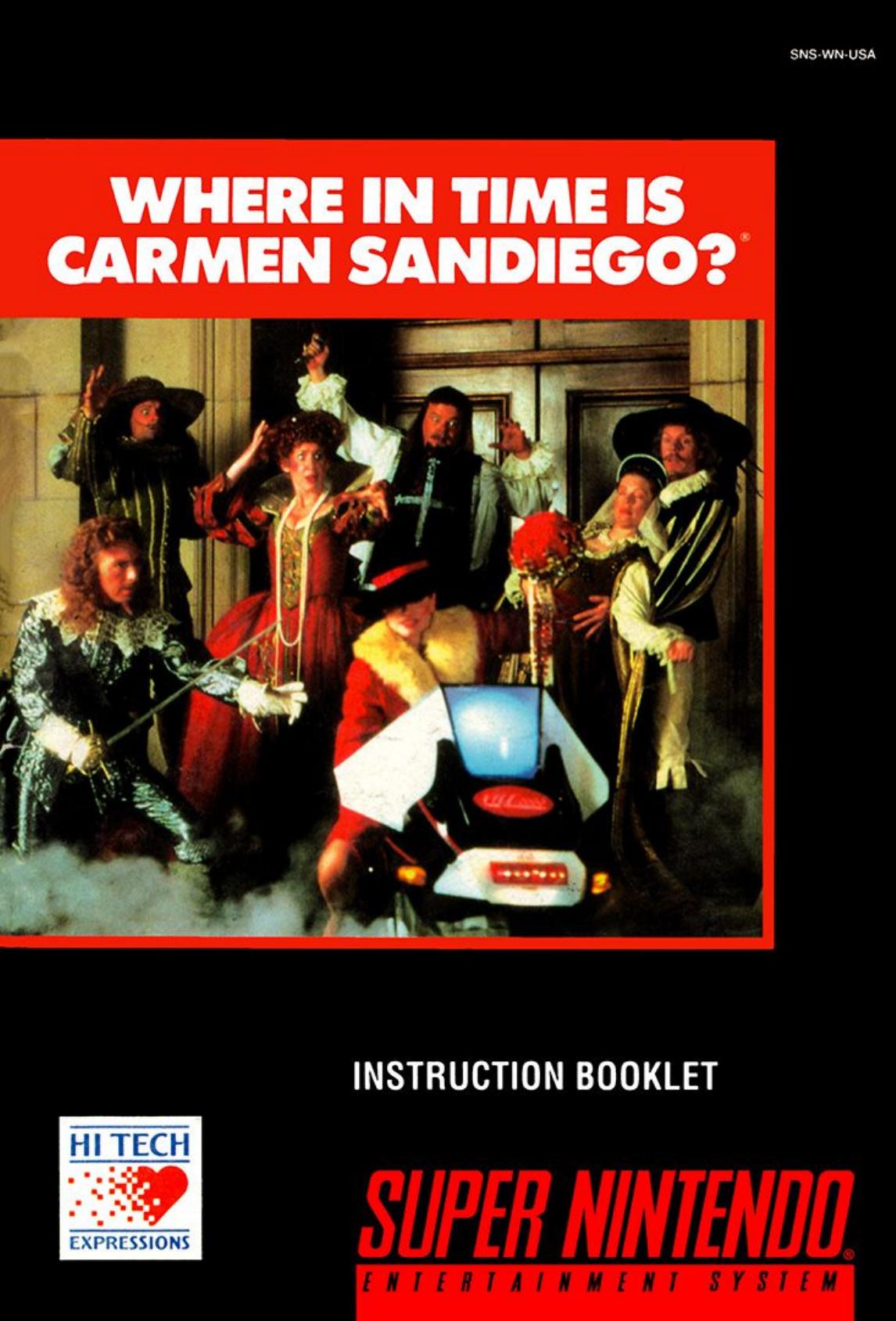 Where in Time Is Carmen Sandiego (USA) by Jonathan Grimm