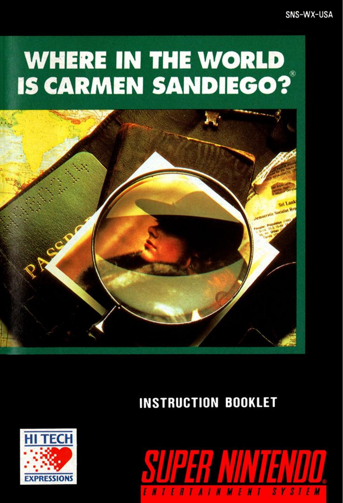 Where in the World Is Carmen Sandiego (USA) by Jonathan Grimm