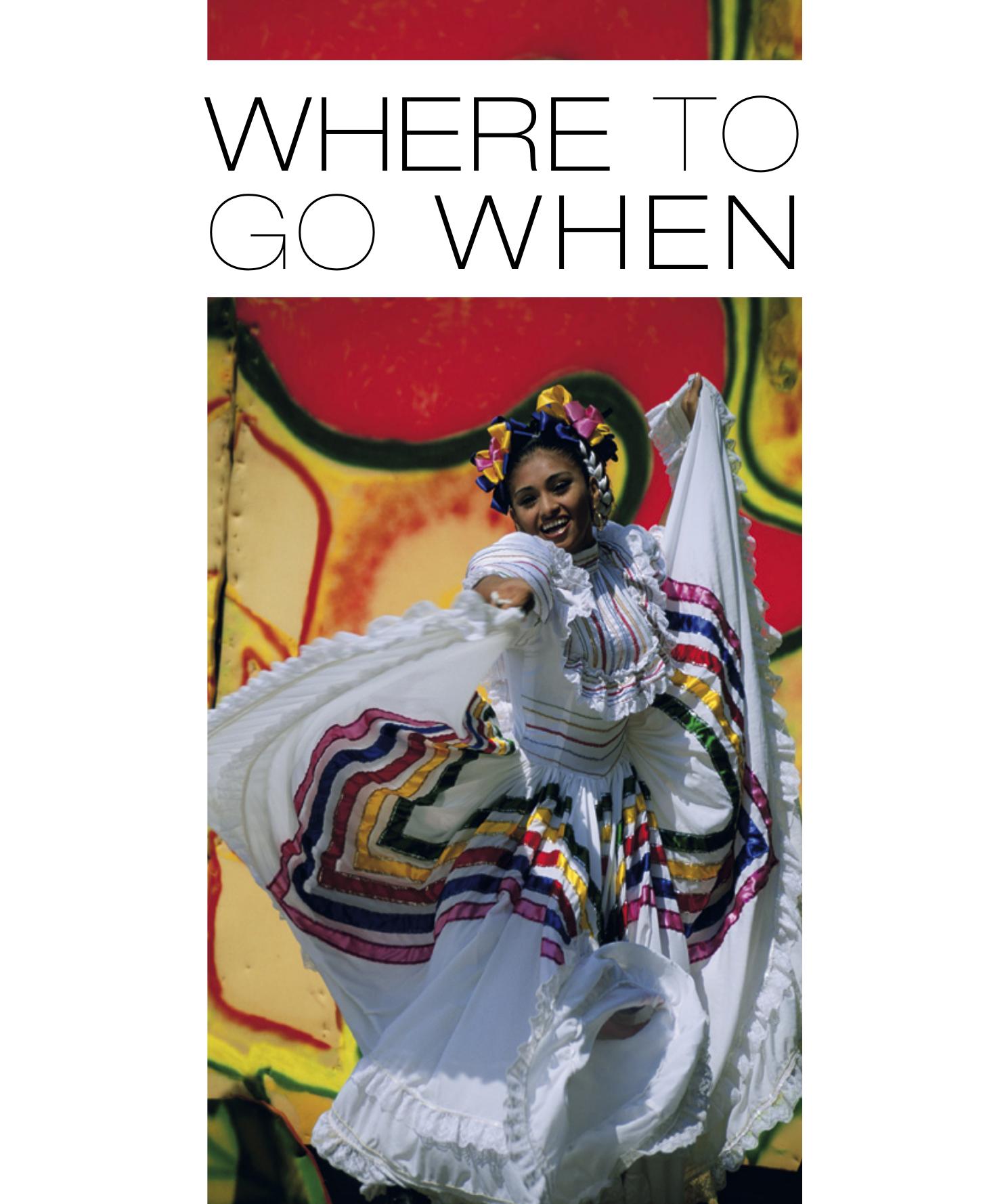 Where to Go When: The Best Destinations All Year Round (DK Eyewitness Travel) by Unknow