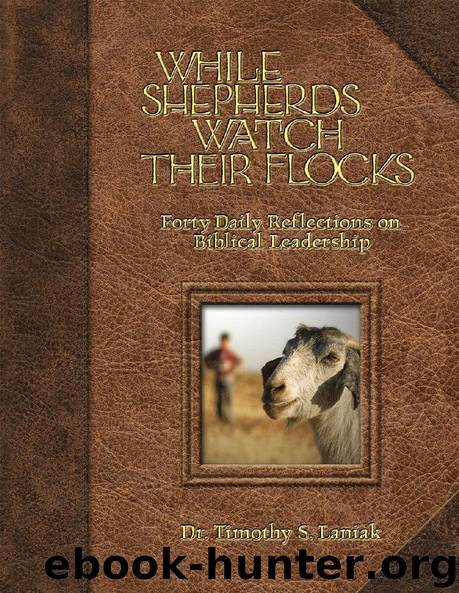 While Shepherds Watch Their Flocks by Tim Laniak