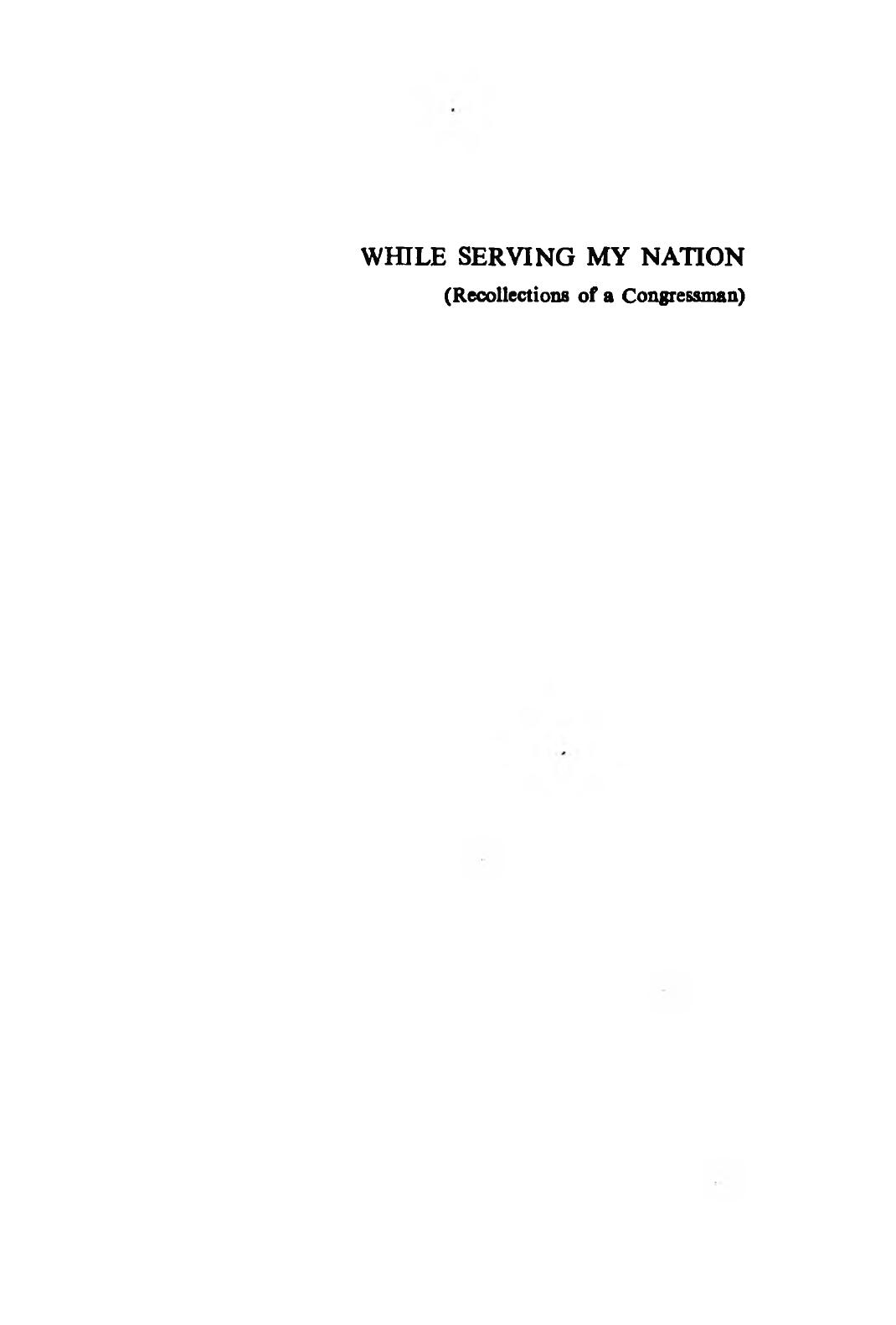 While serving my nation : recollections of a Congress man by Harekrushna Mahtab