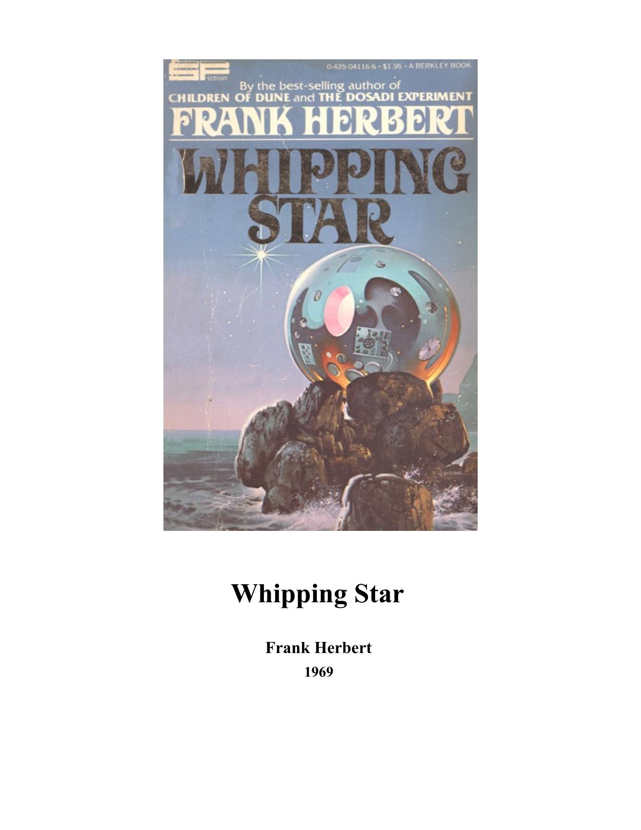 Whipping Star by Frank Herbert