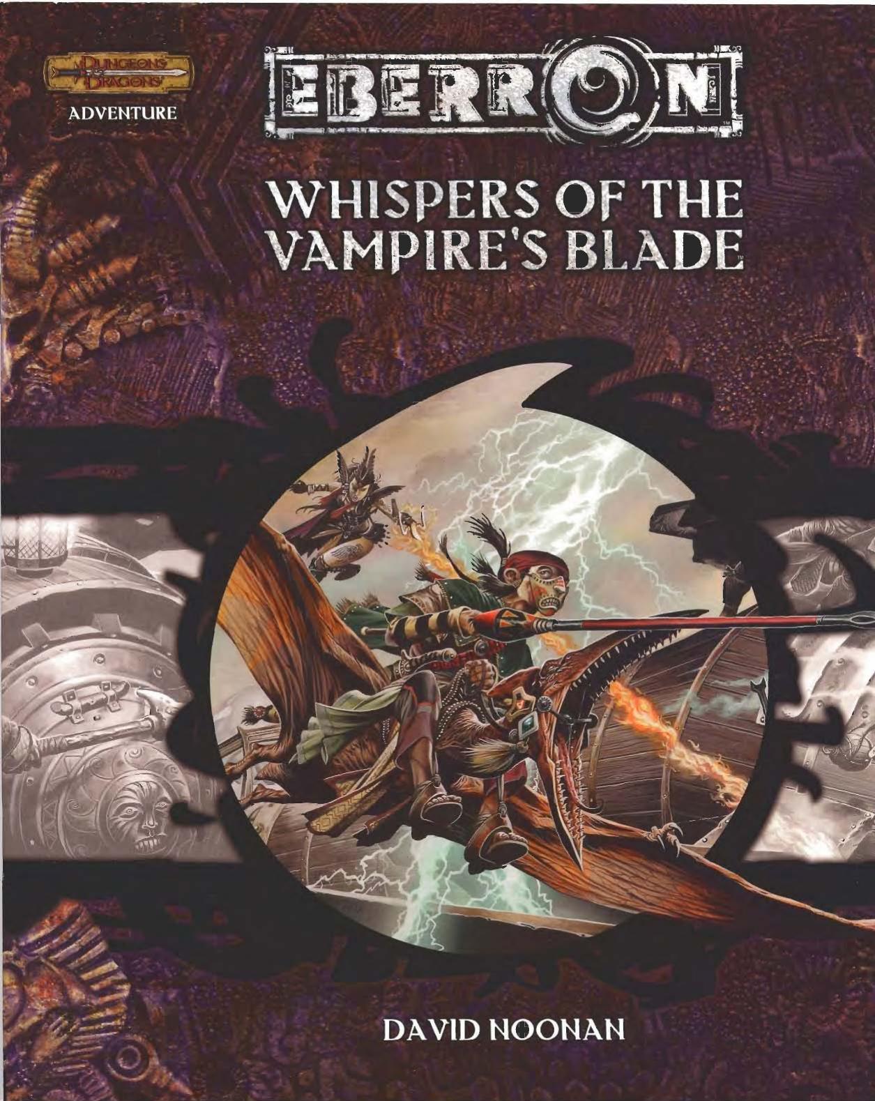 Whispers Of The Vampire's Blade by Unknown