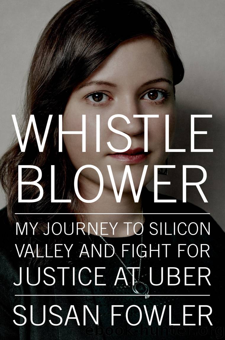 Whistleblower by Susan Fowler