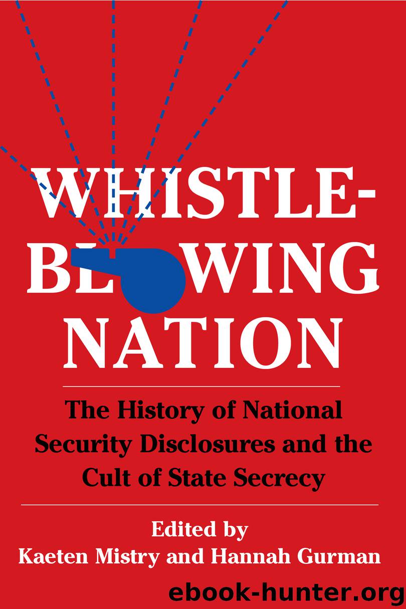 Whistleblowing Nation by Kaeten Mistry