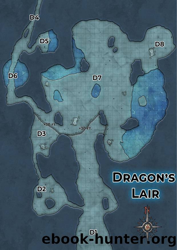 White Dragon's Lair by Unknown