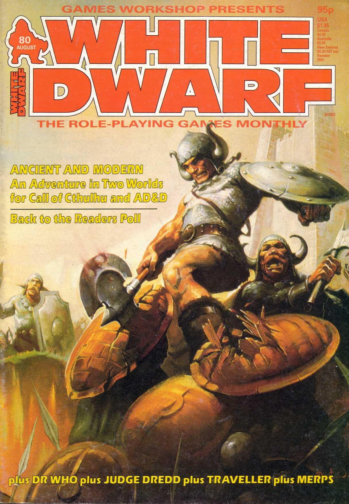 White Dwarf 080 by Games Workshop