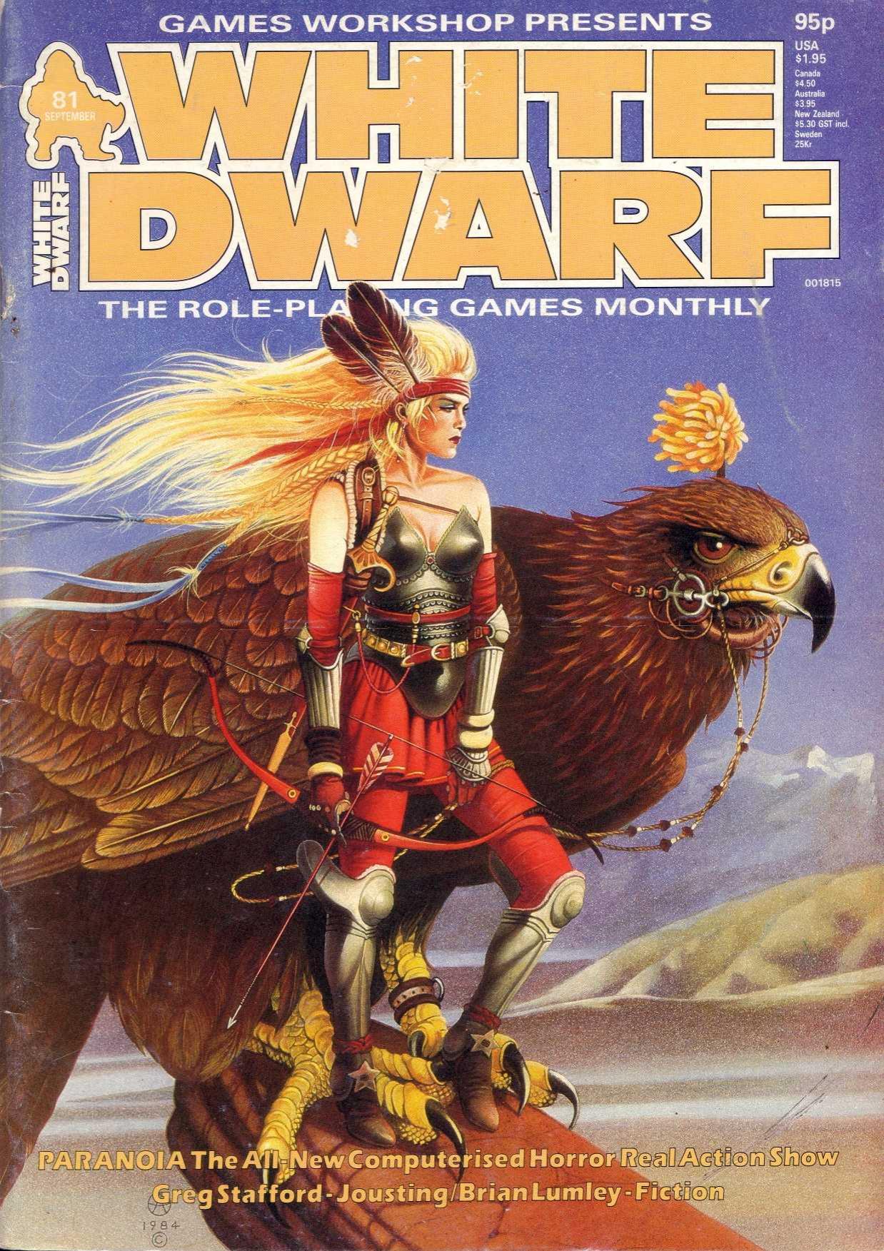 White Dwarf 081 by Games Workshop