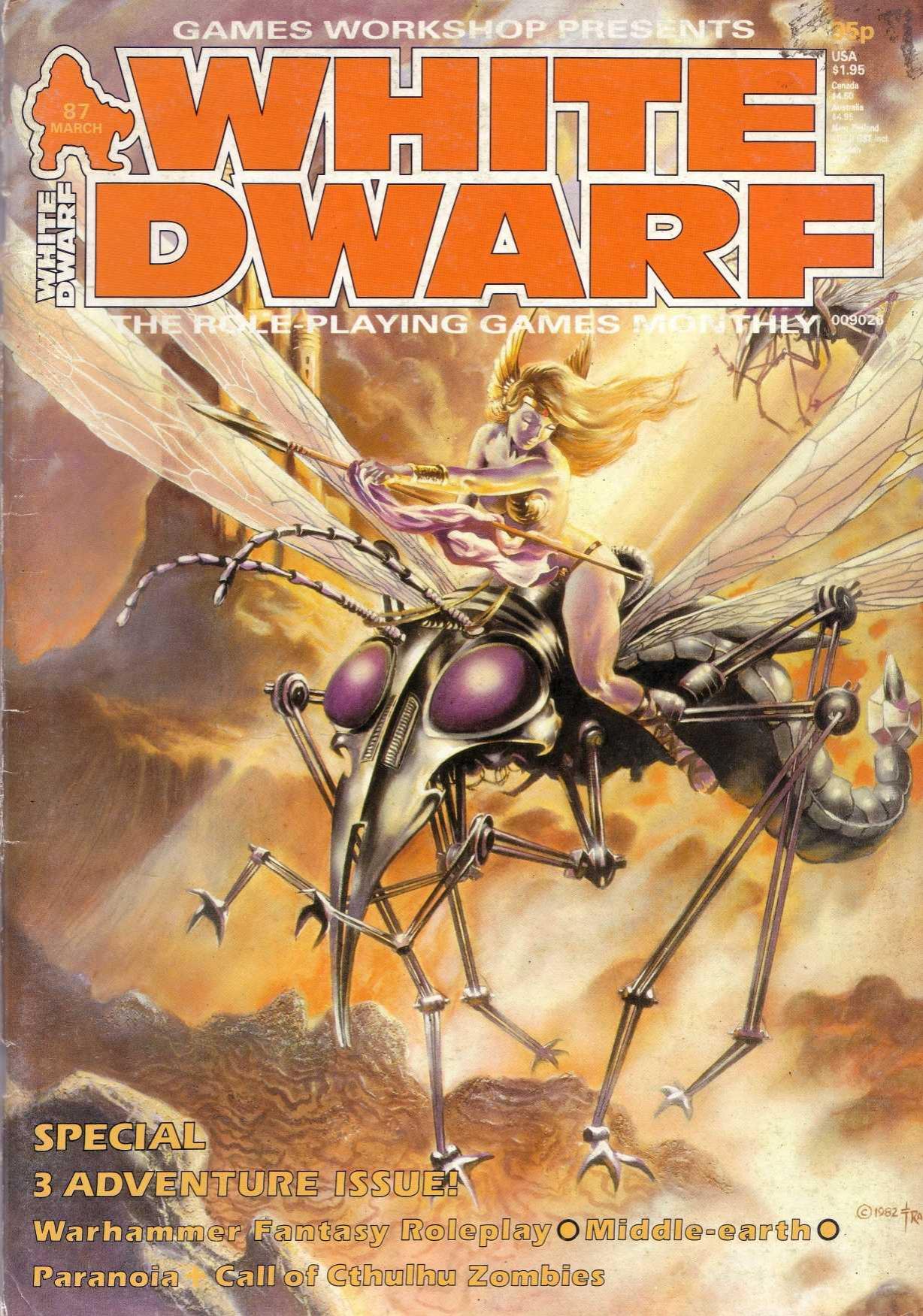 White Dwarf 087 by Games Workshop