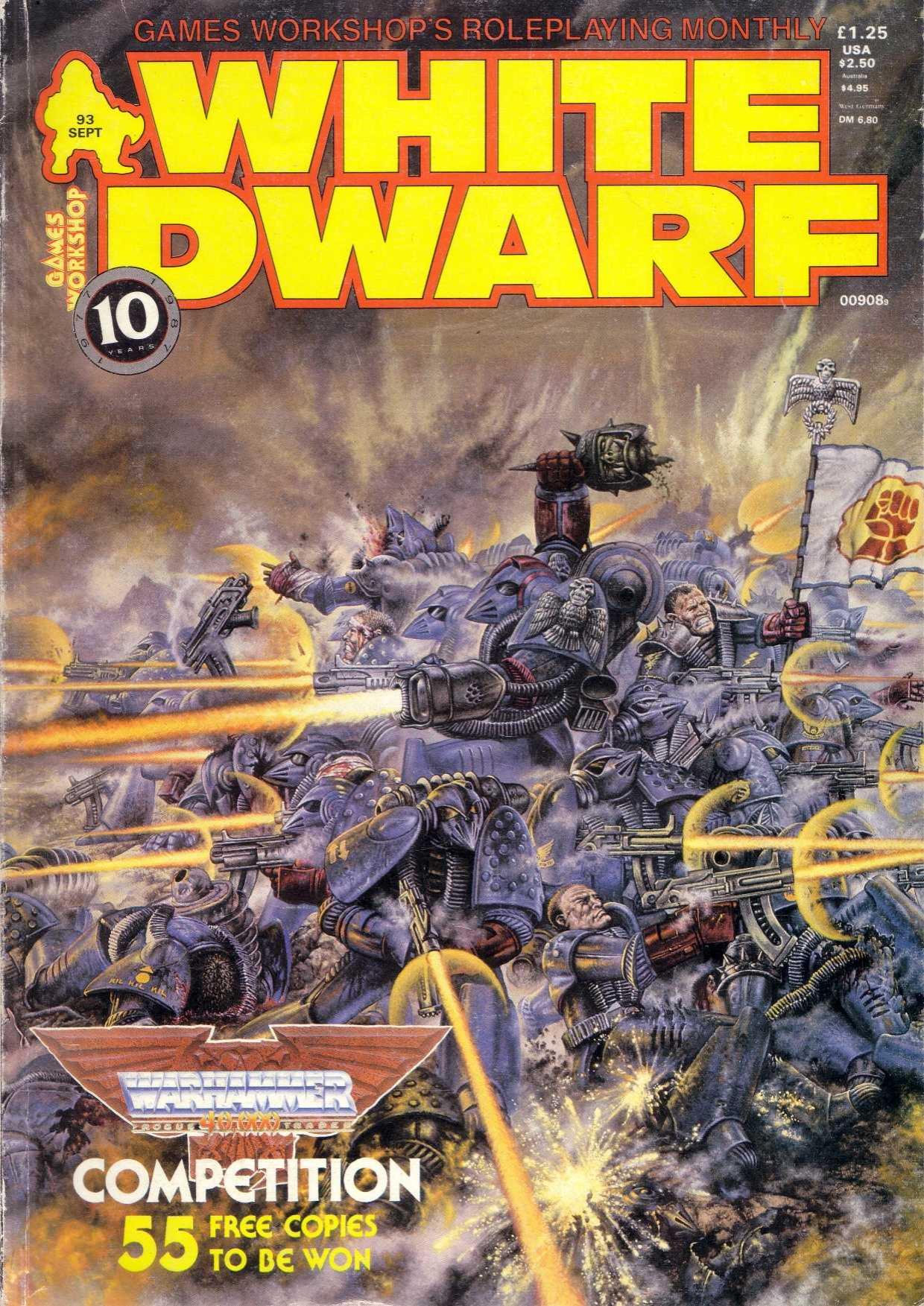 White Dwarf 093 by Games Workshop