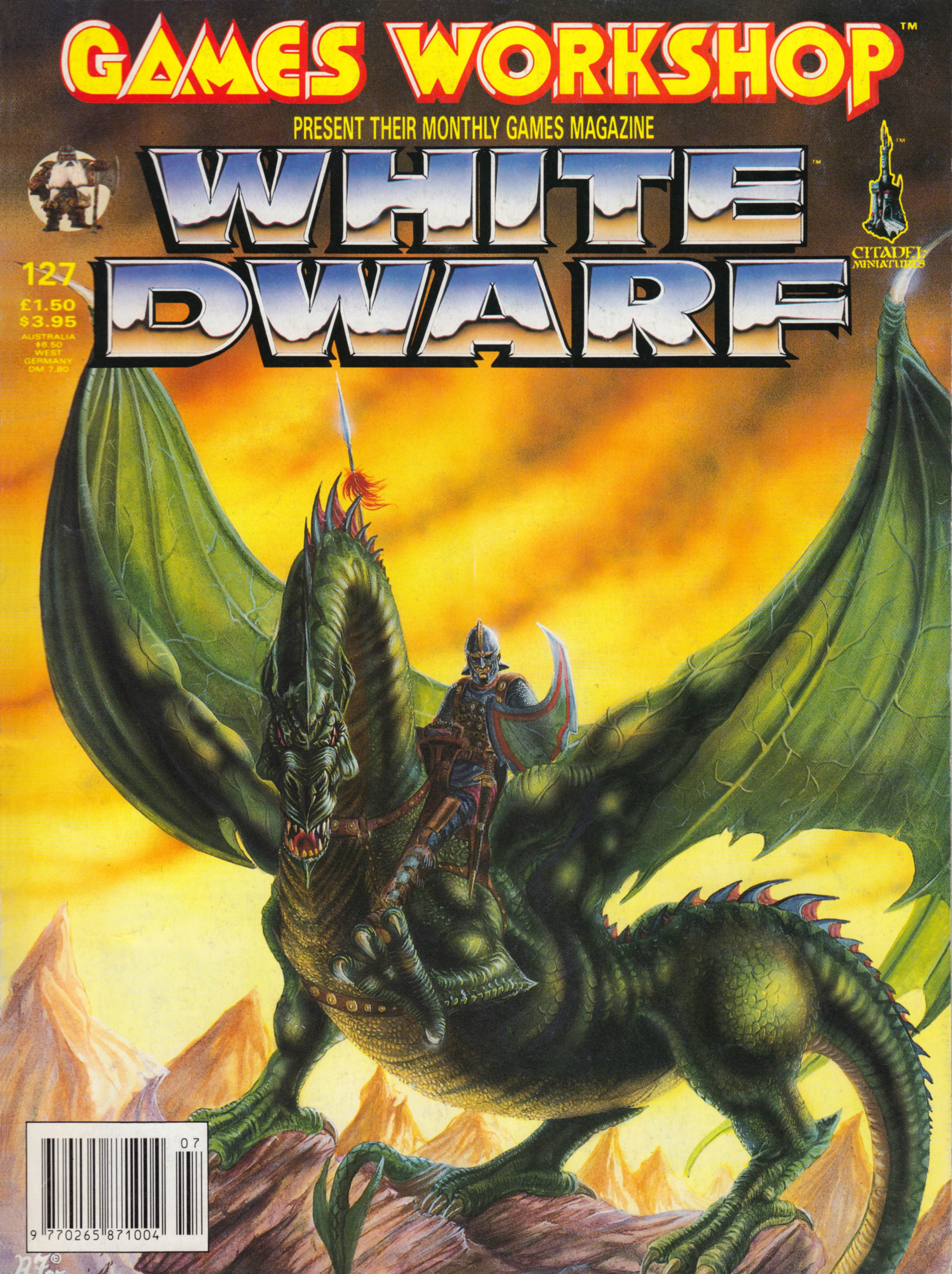 White Dwarf 127 by Games Workshop