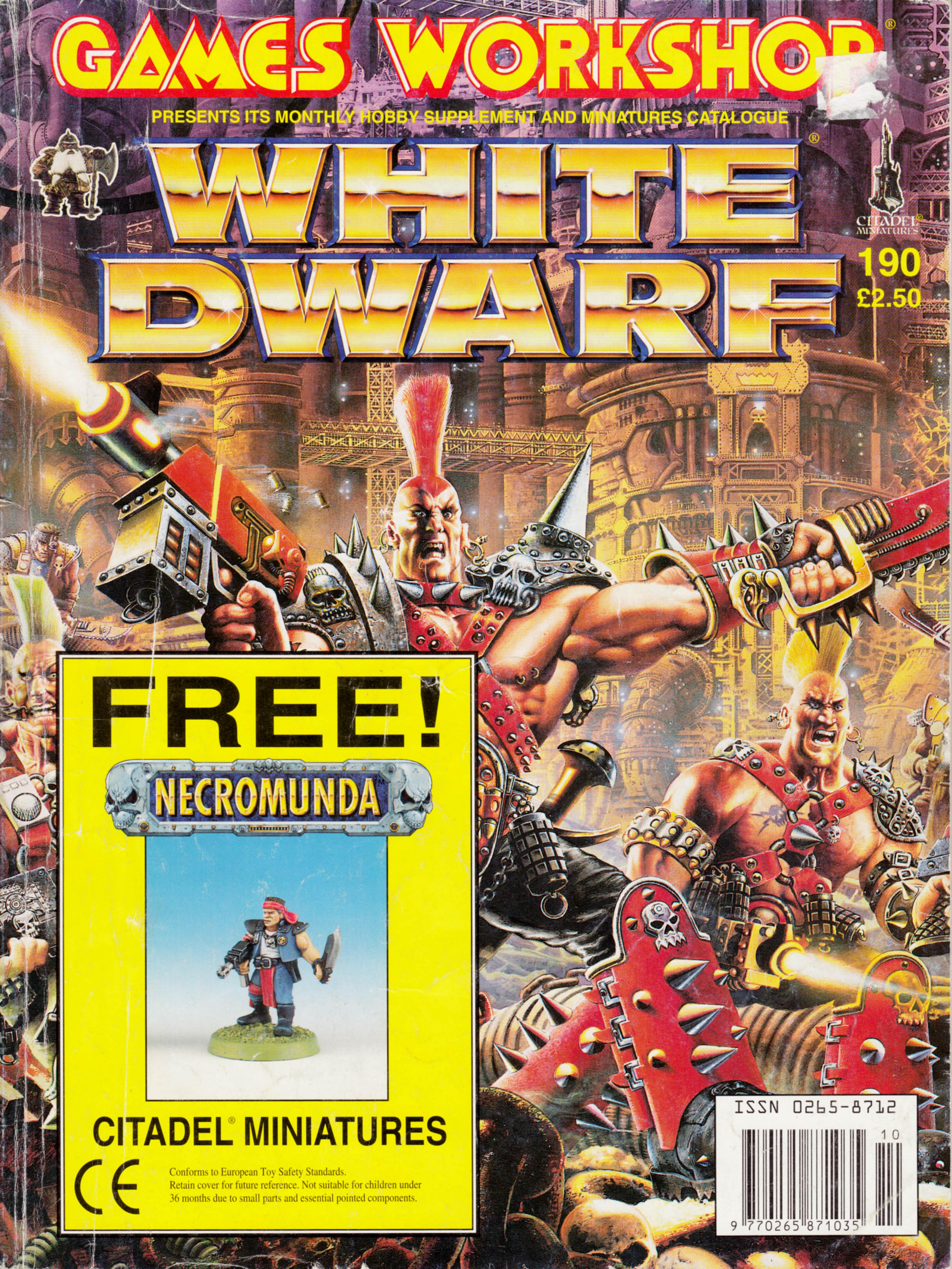White Dwarf 190 by Games Workshop
