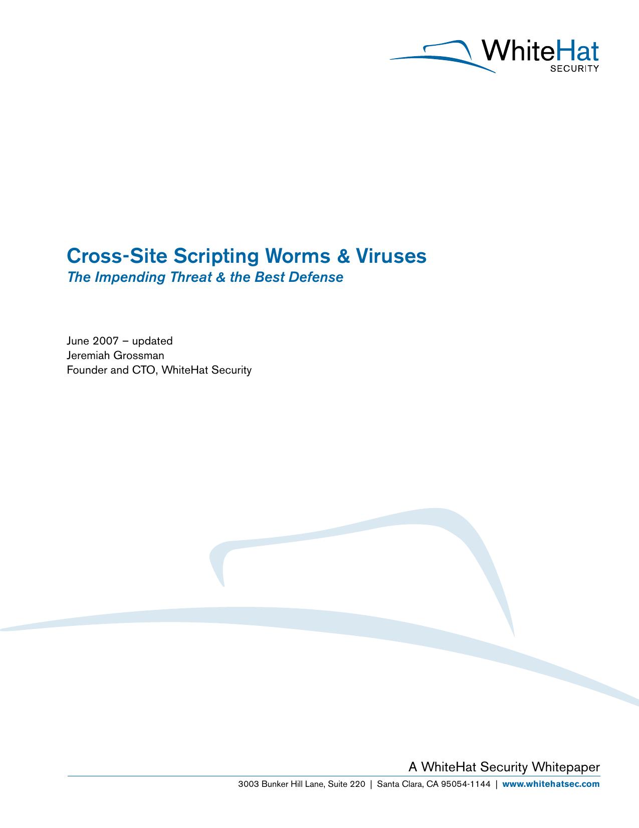 White Hat Hacking complete guide to XSS Attacks by Unknown