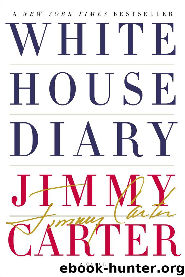 White House Diary by Jimmy Carter
