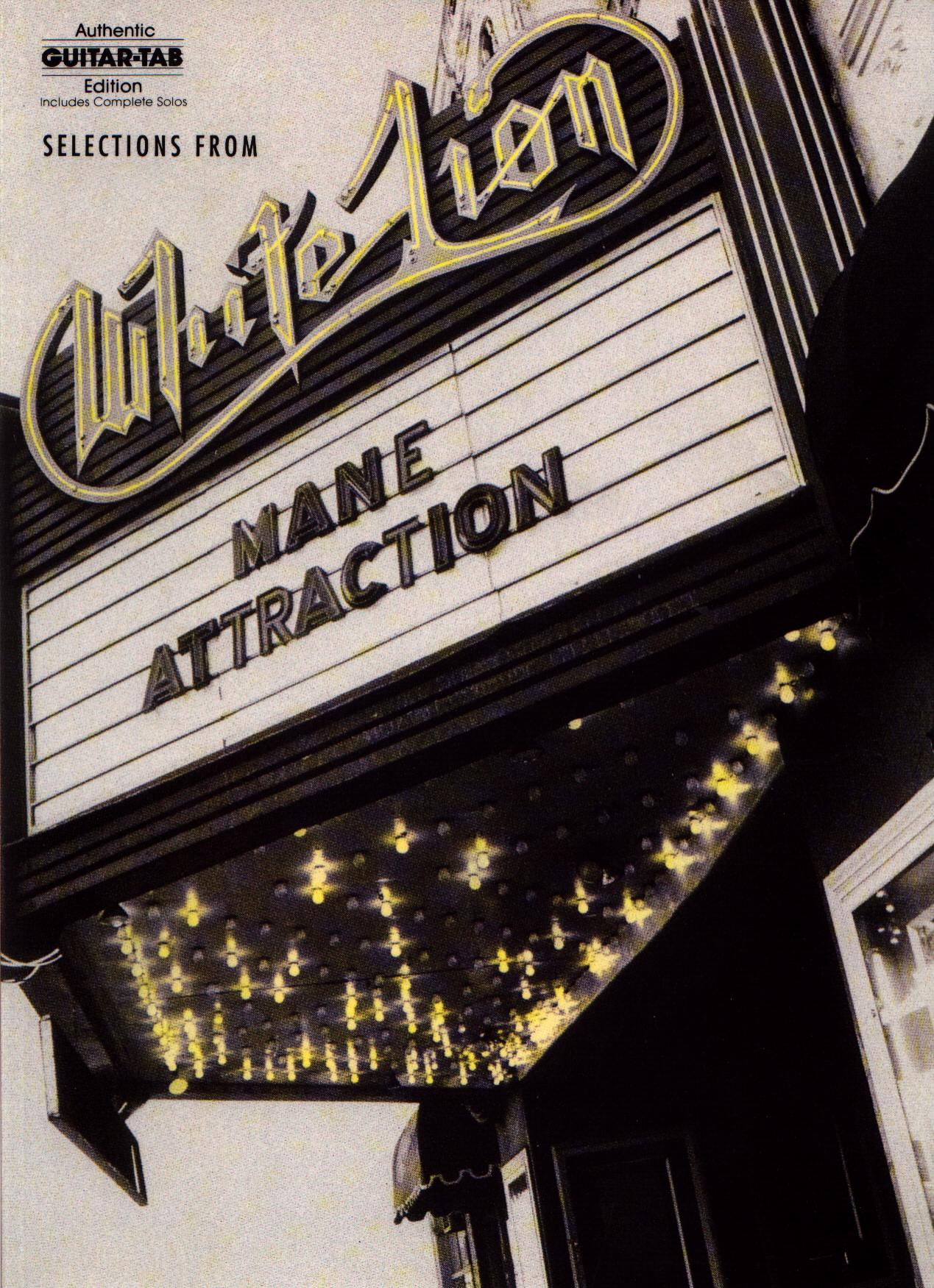 White Lion by Mane Attraction (Songbook)