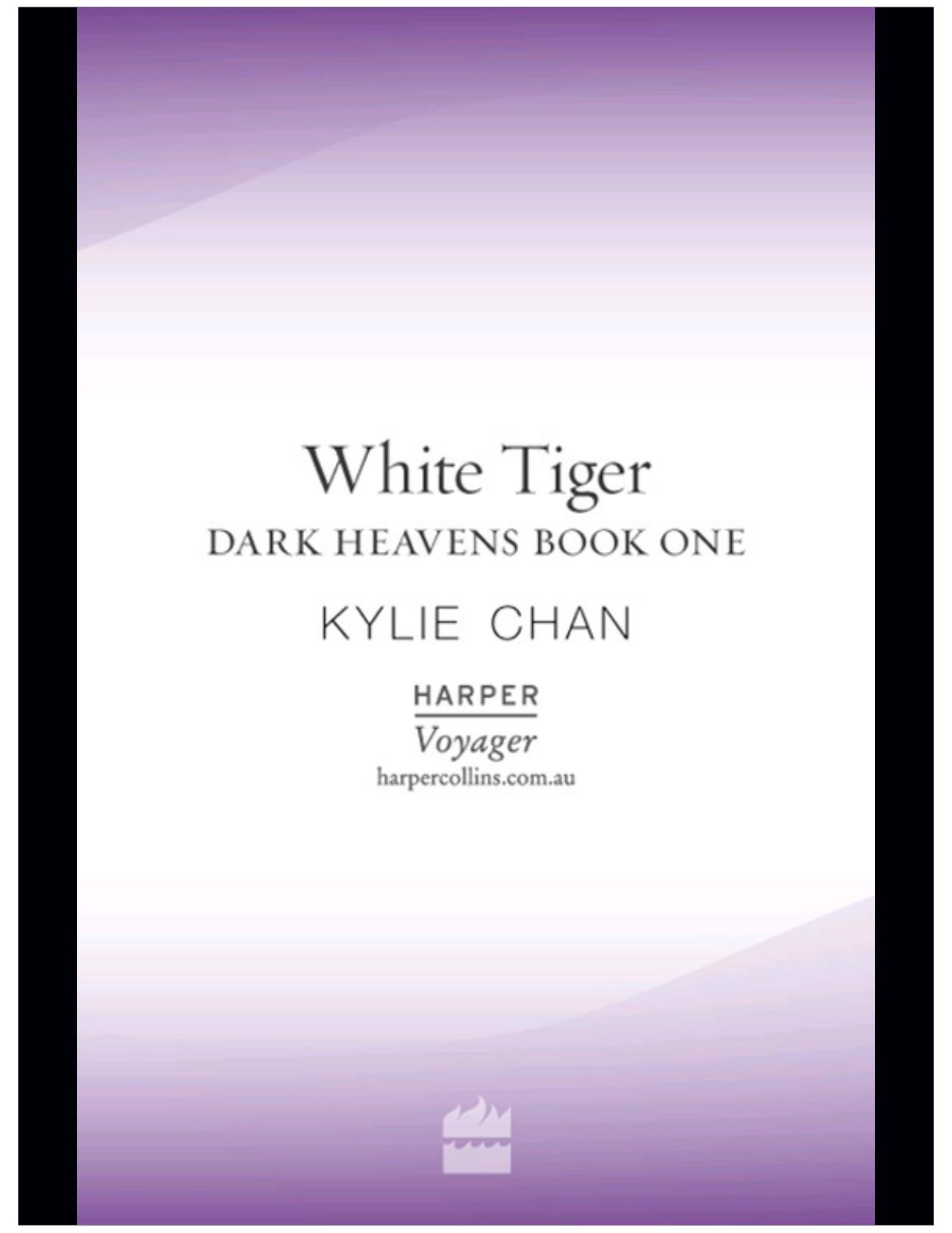 White Tiger by Kylie Chan