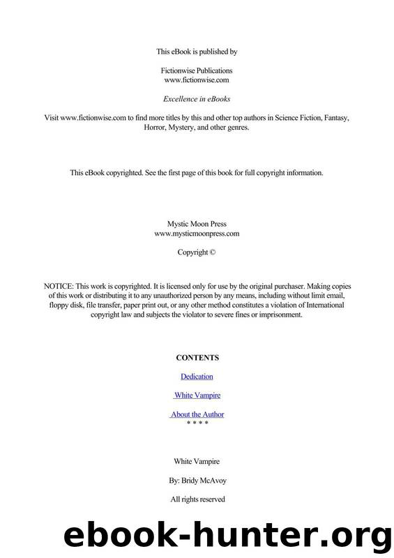 White Vampire by Unknown