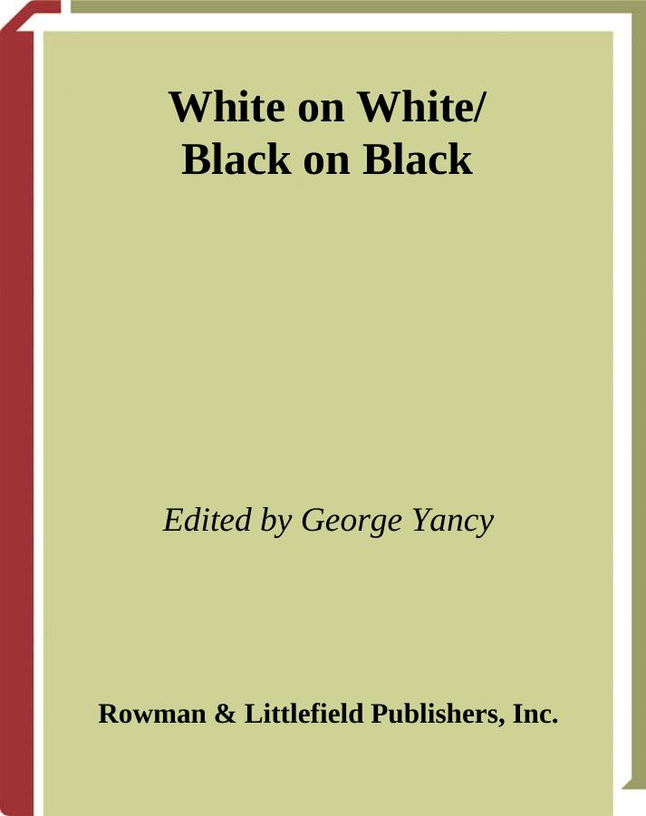 White on White/Black on Black by Unknow