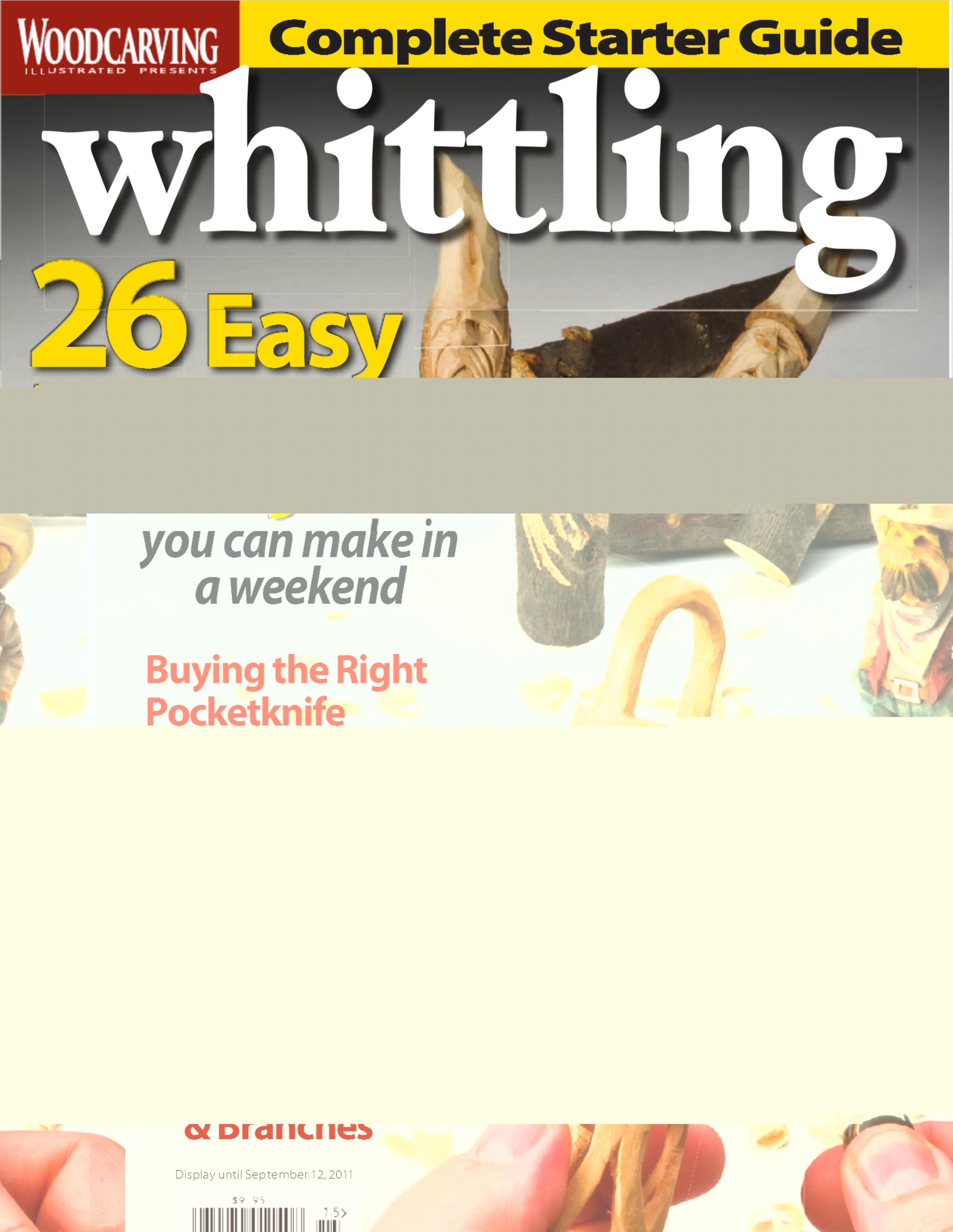 Whittling - Woodcarving Illustrated Special Issue by Woodcarving Illustrated Special Issue