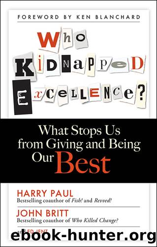 Who Kidnapped Excellence? by Harry Paul