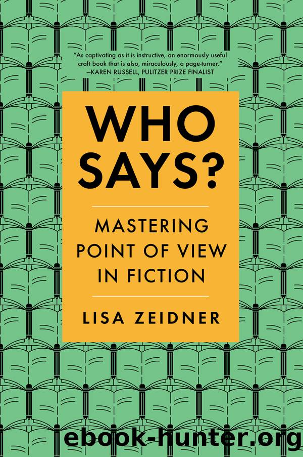 Who Says? by Lisa Zeidner