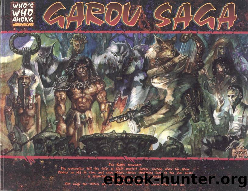 Who's Who Among Werewolves by Garou Saga (1994)