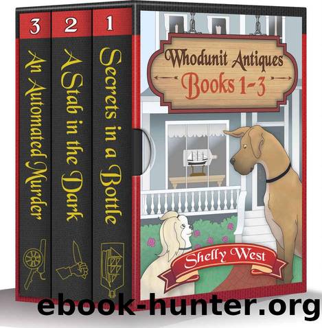 Whodunit Antiques Cozy Mystery series Bundle by Shelly West