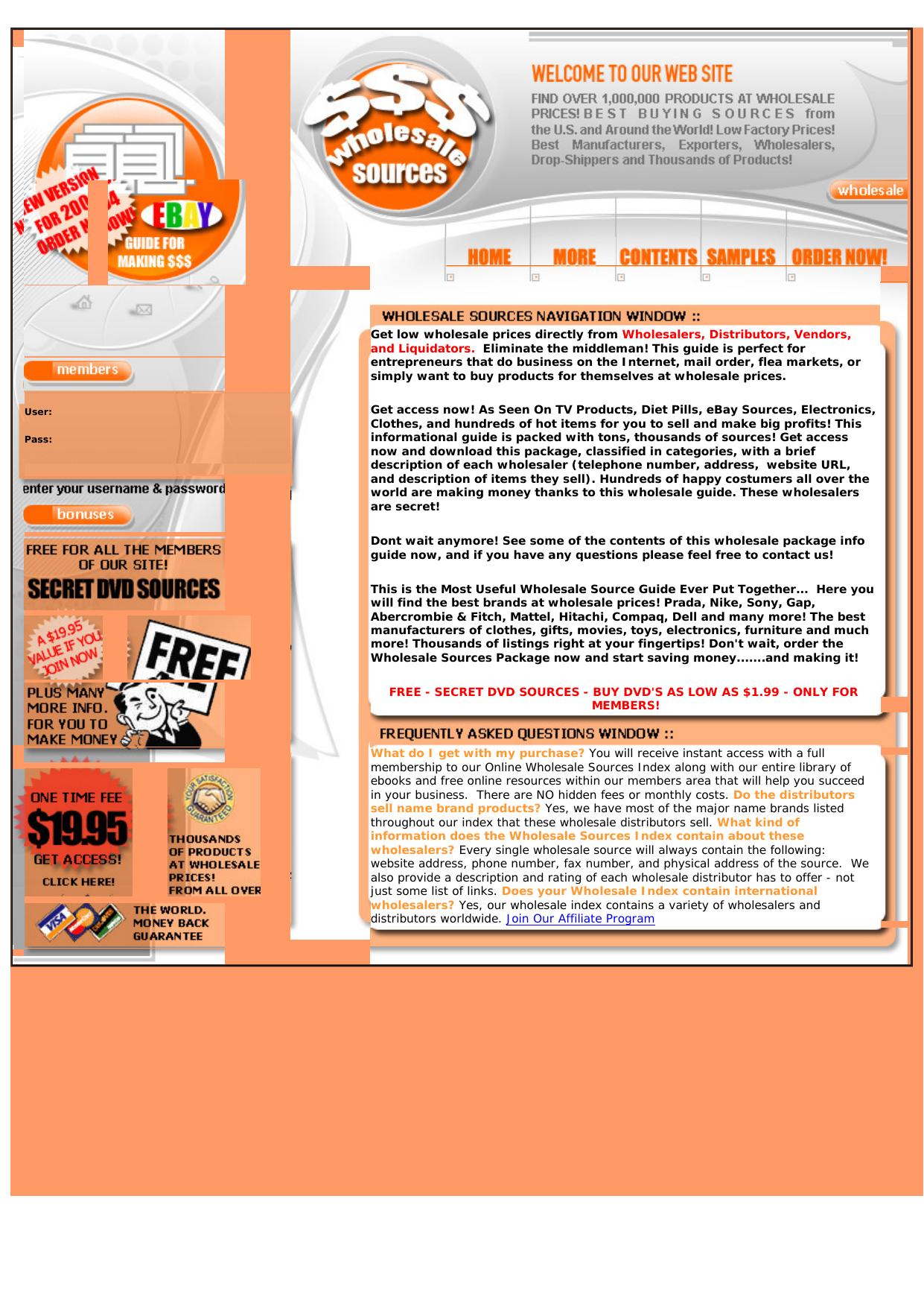 Wholesale Sources. by Best of Kuszter's Collection