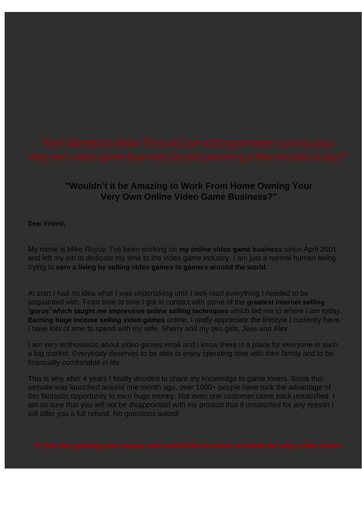 Wholesale Video Games. by Best of Kuszter's Collection