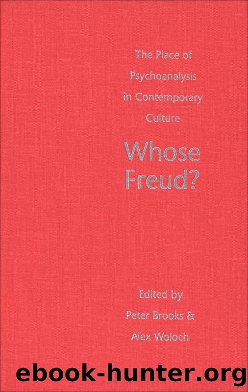 Whose Freud? by Brooks Peter Woloch Alex & Alex Woloch