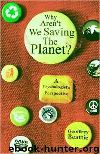 Why Aren't We Saving the Planet? by Geoffrey Beattie