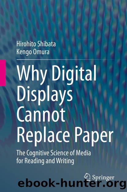 Why Digital Displays Cannot Replace Paper by Hirohito Shibata & Kengo Omura