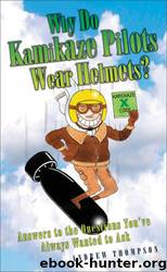 Why Do Kamikaze Pilots Wear Helmets? by Andrew Thompson