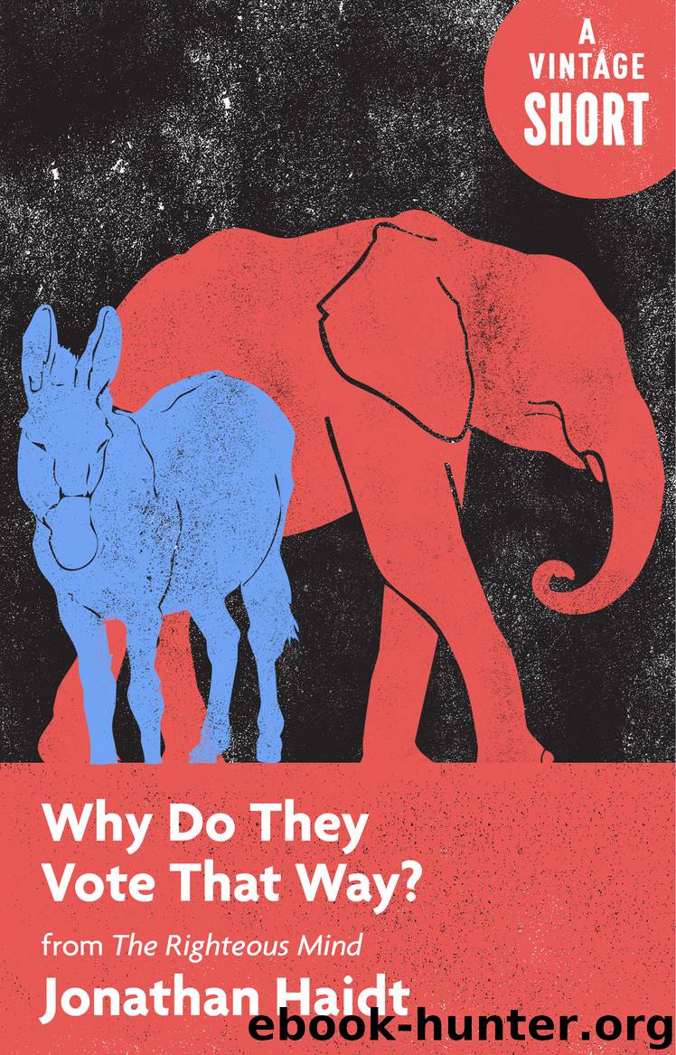 Why Do They Vote That Way? by Jonathan Haidt