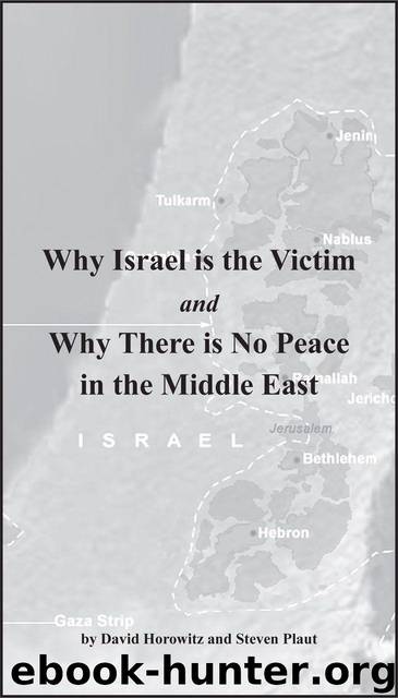 Why Israel is the Victim AND Why There is No Peace in the Middle East by Horowitz David