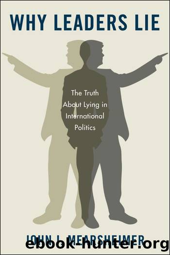 Why Leaders Lie by unknow
