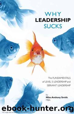 Why Leadership Sucks: Fundamentals of Level 5 Leadership and Servant Leadership by Miles Anthony Smith