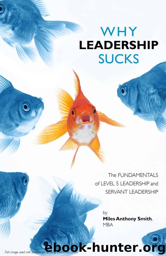 Why Leadership Sucks: Fundamentals of Level 5 Leadership and Servant Leadership by Smith Miles Anthony