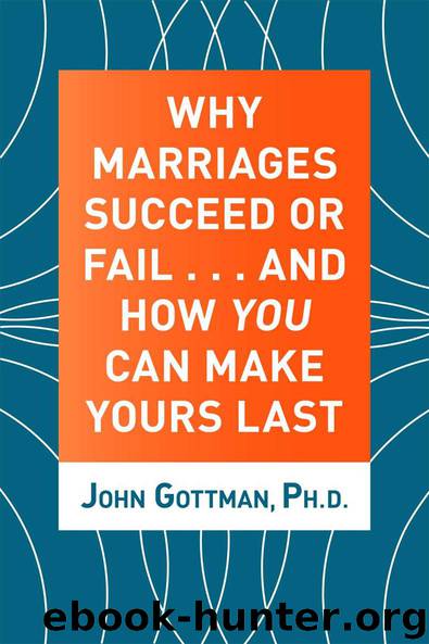 Why Marriages Succeed or Fail: And How You Can Make Yours Last by John Gottman PhD
