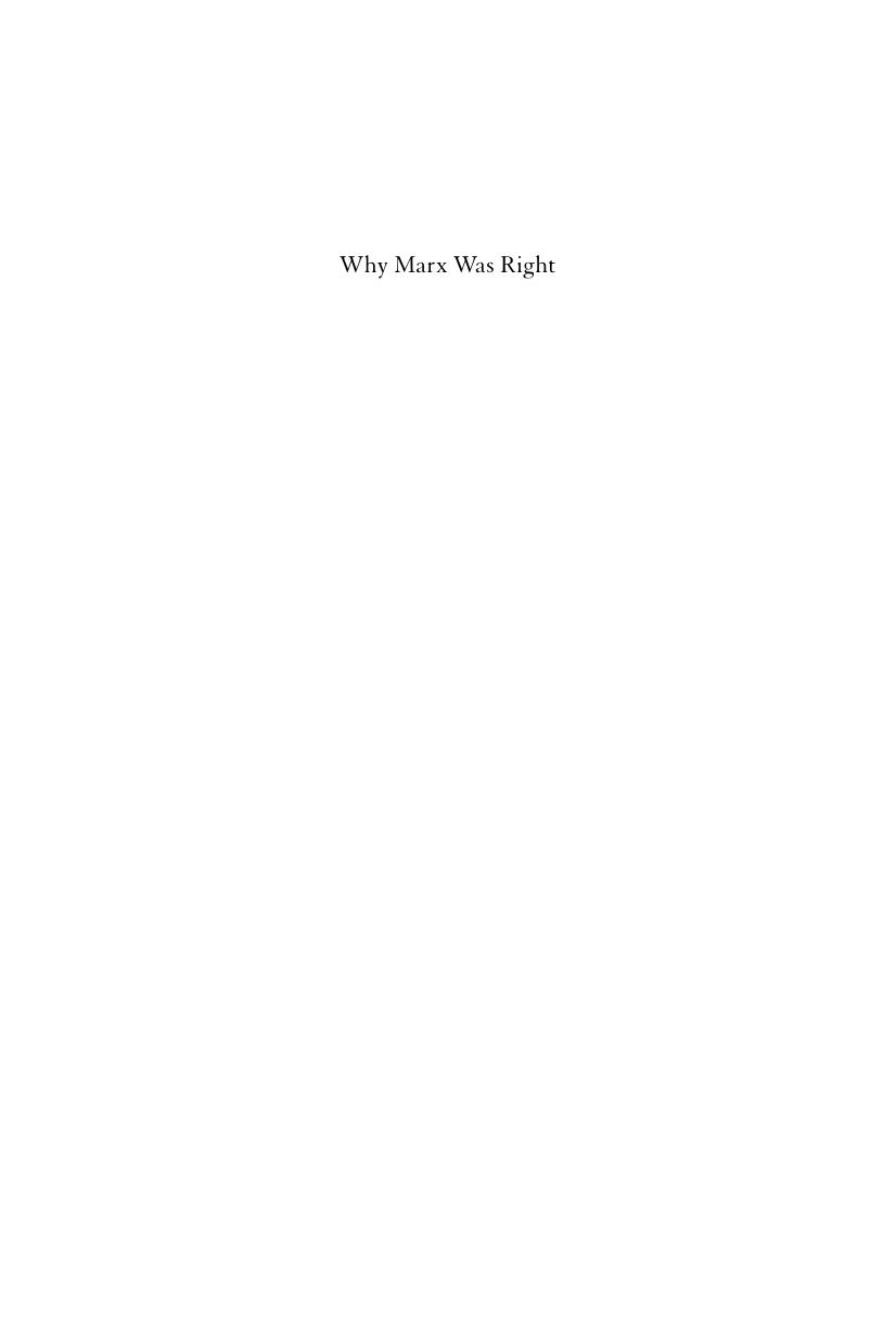 Why Marx Was Right by Terry Eagleton